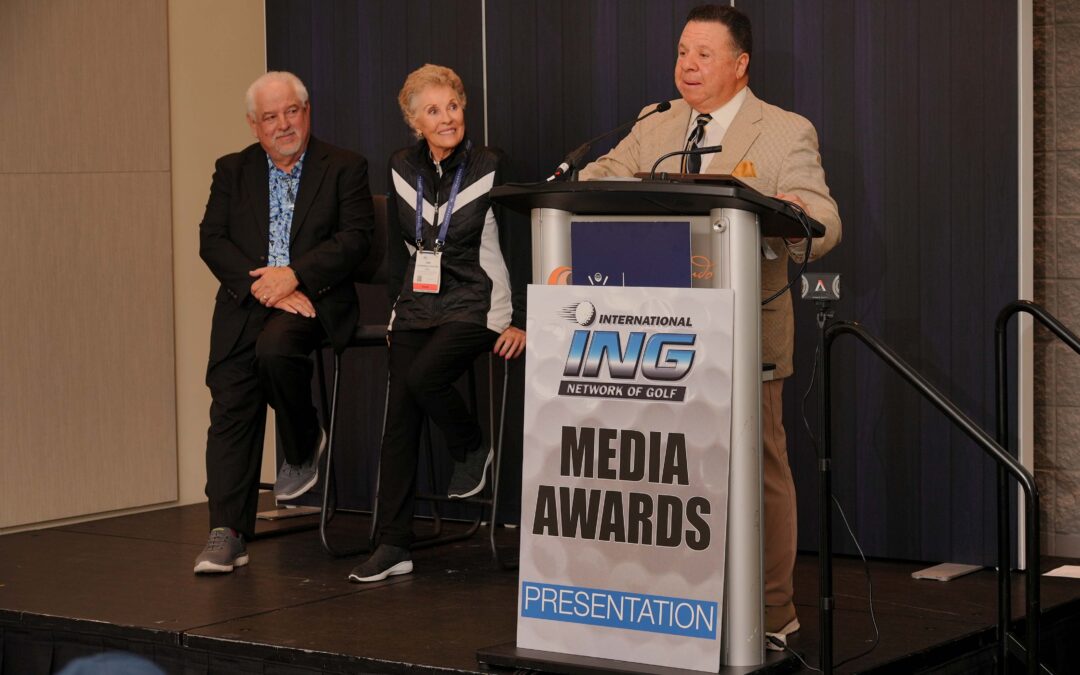 ING Jan Stephenson Entrepreneur Award Given To Tony Leodora At The PGA Show